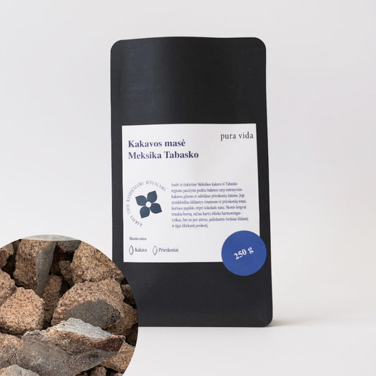 Rūšinė kakavos masė Meksika Tabasko