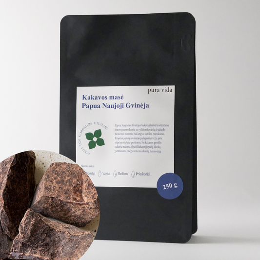 Rūšinė kakavos masė - Papua Naujoji Gvinėja