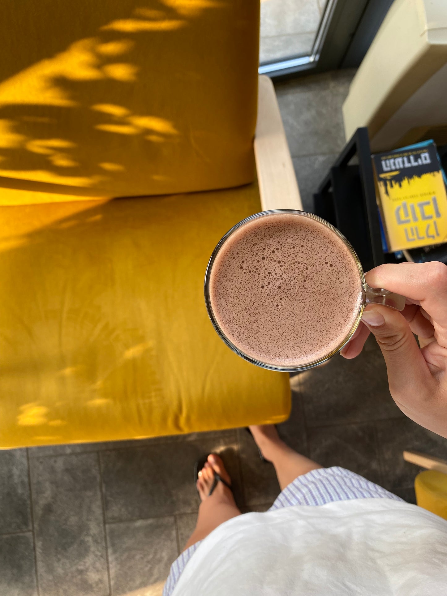 rūšinės kakavos puodelis