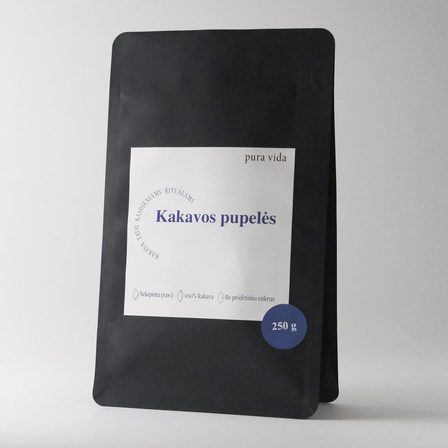 Kakavos pupelės su lukštais