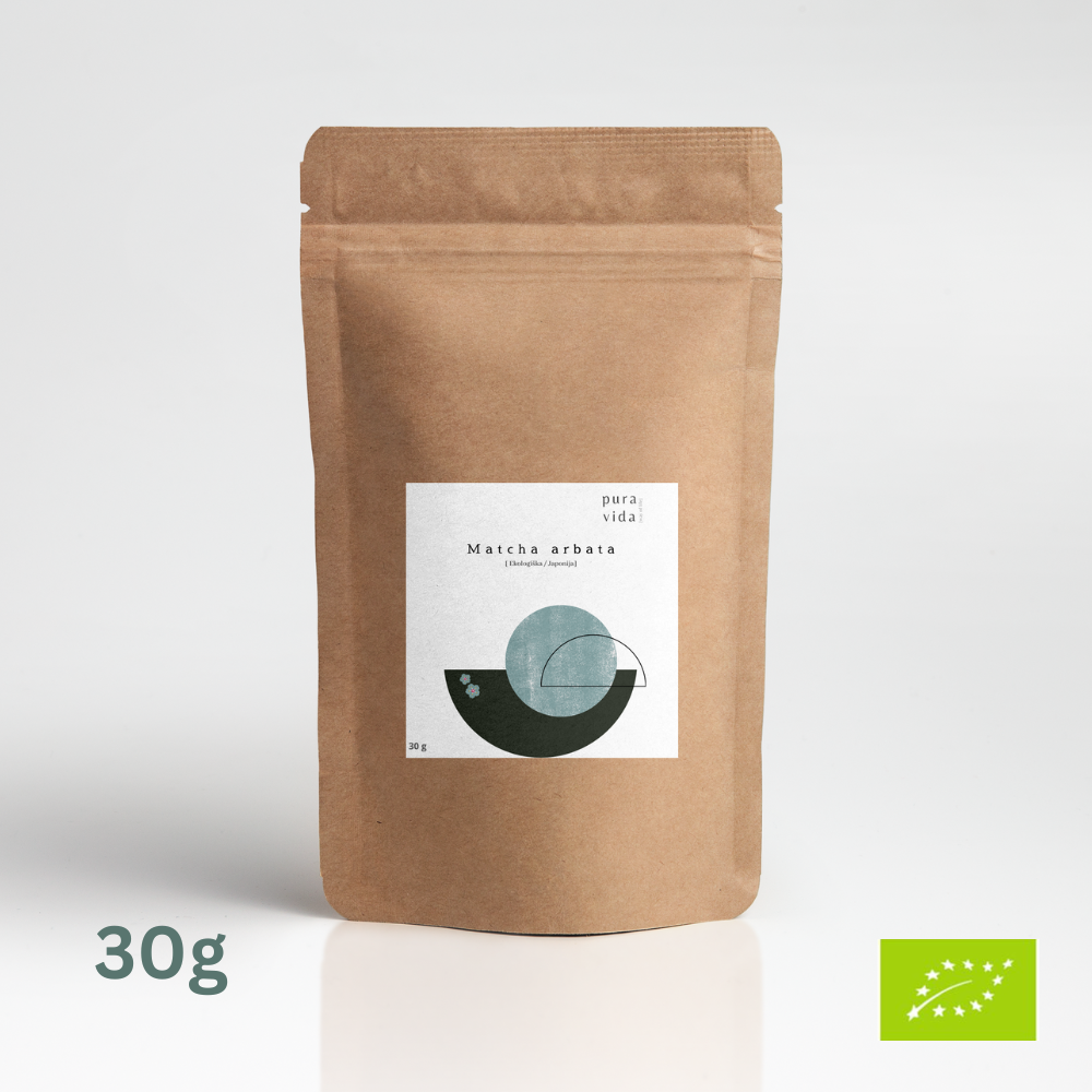 matcha arbatos milteliai maiselyje po 30g