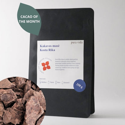 Rūšinė kakavos masė - Kosta Rika