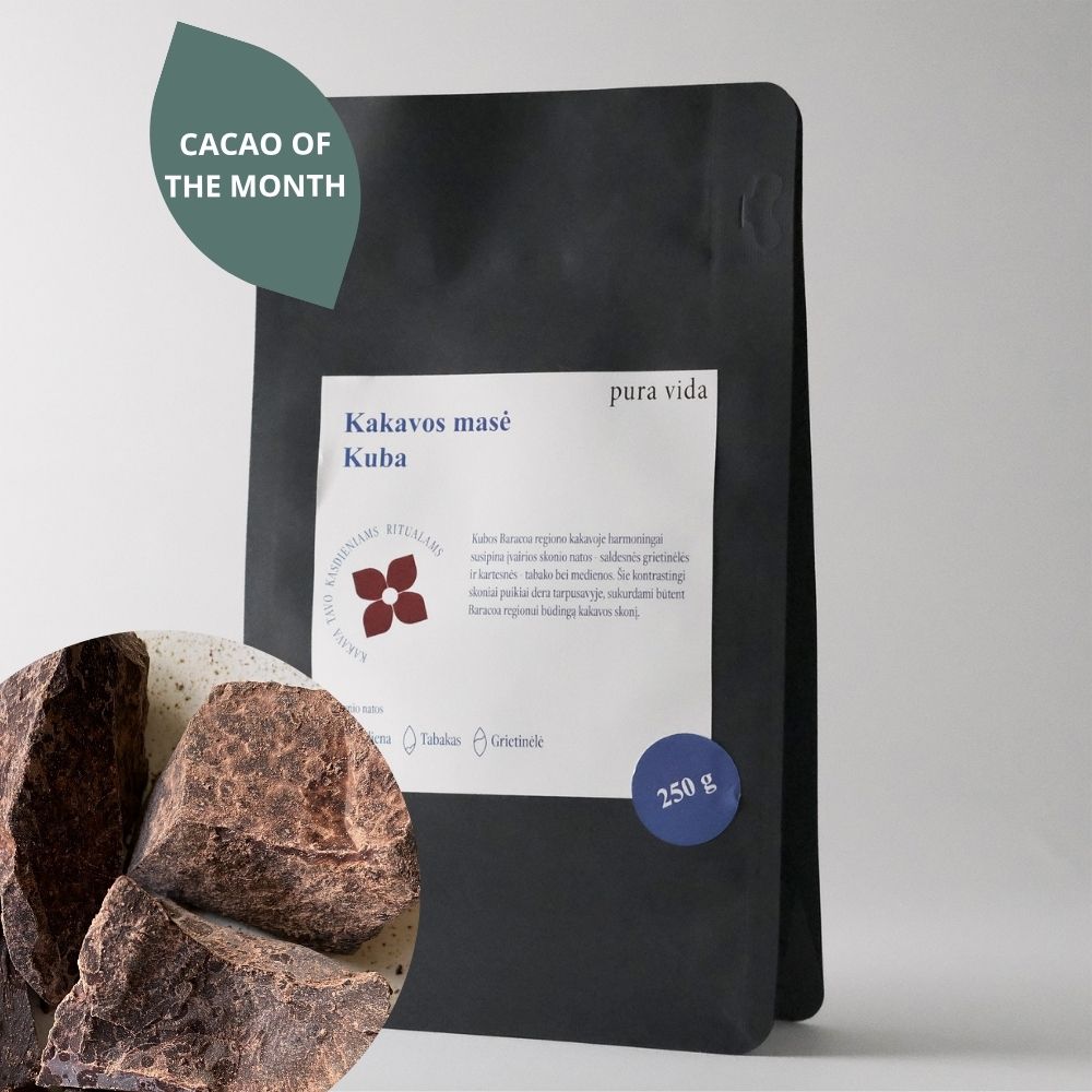 Rūšinė kakavos masė - Kuba