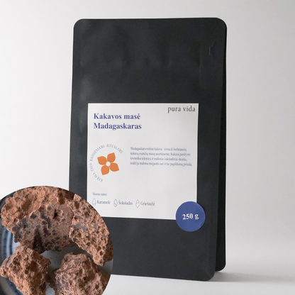 Rūšinė kakavos masė - Madagaskaras