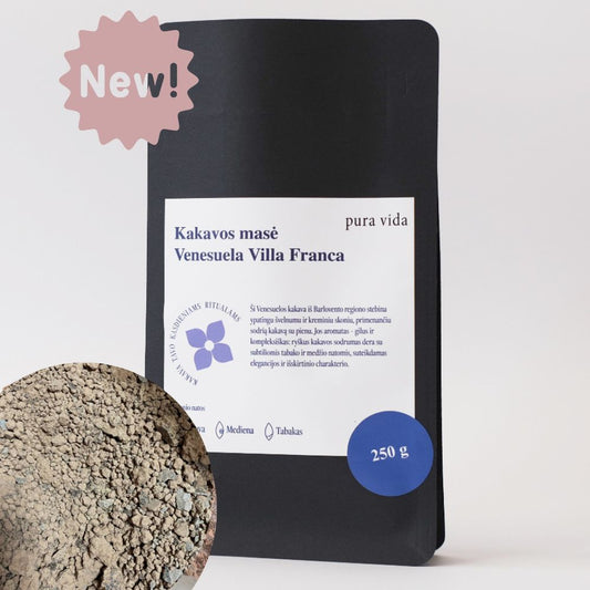 Rūšinė kakavos masė Venesuela Sur del Lago (smulki)