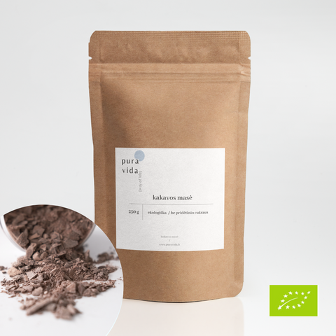 Ground Organic Ceremonial Cocoa Mass - Peru San Martin (RAW)